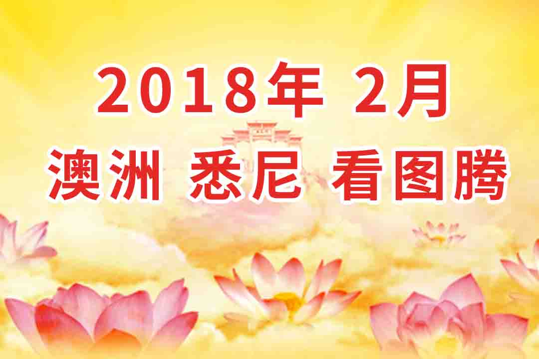 视频：2018年2月 澳大利亚・悉尼  法会 看图腾 集锦